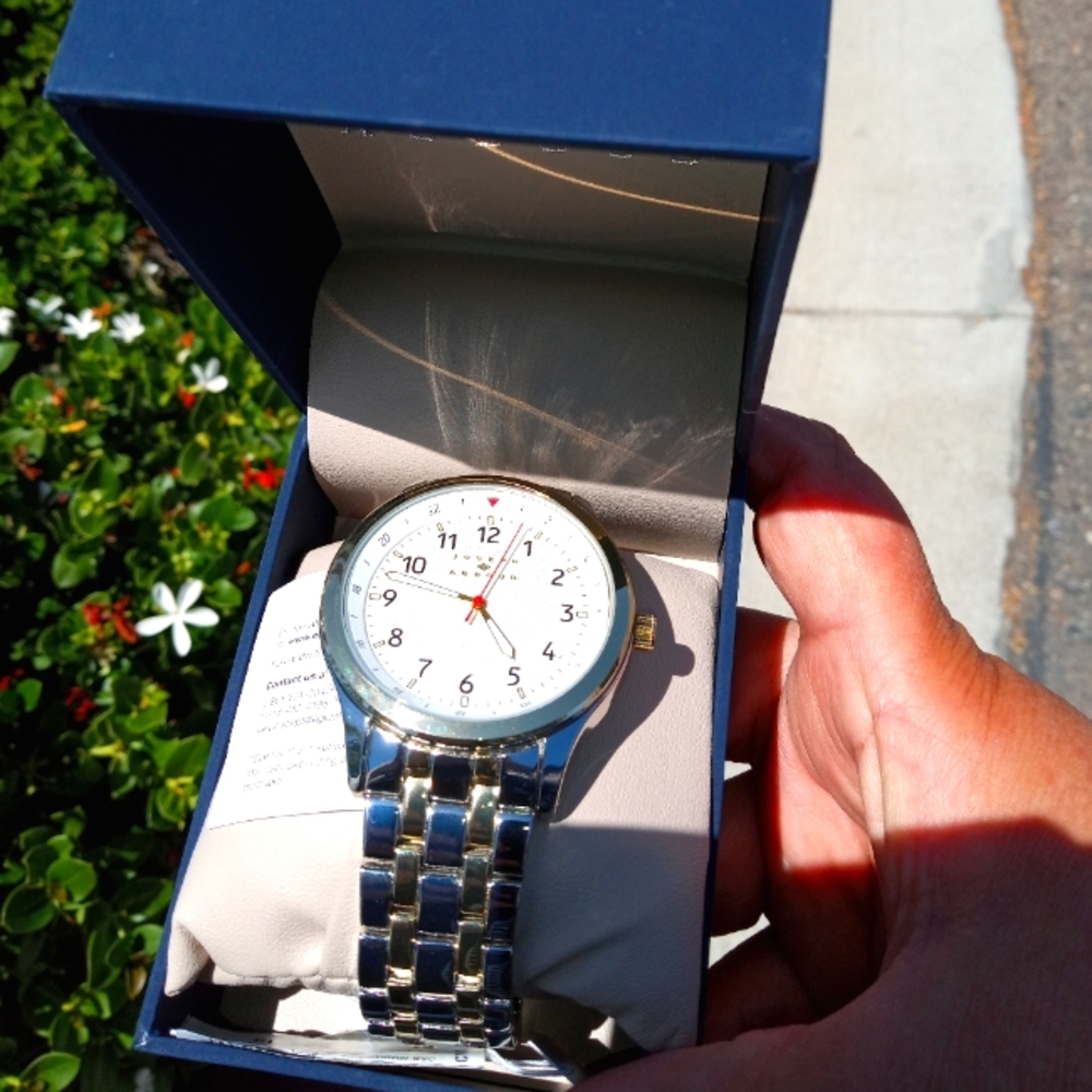 Joseph About silver watch.